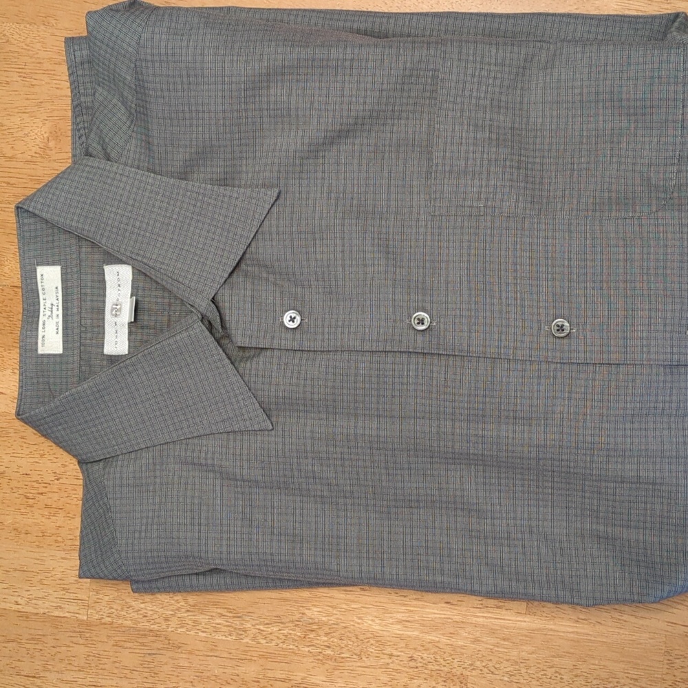 John W. Nordstrom Charcoal Dress Shirt